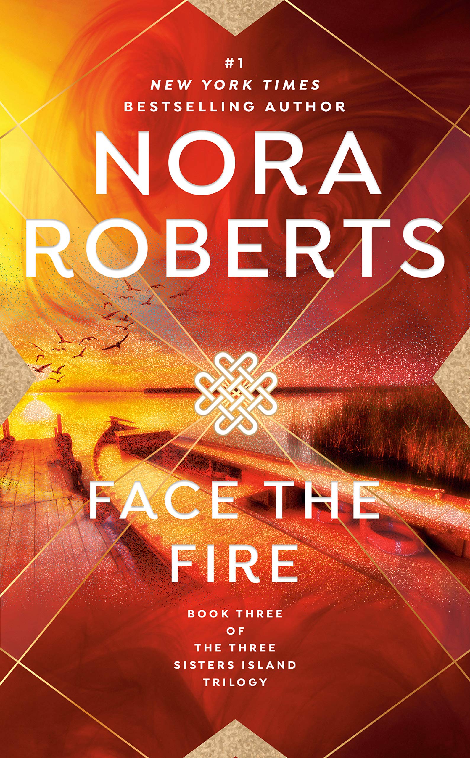 Book cover of Face The Fire by Nora Roberts Book cover of Face The Fire by Nora Roberts